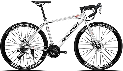 Road Bike : L&WB Road Bike 700C Racing Bike with 24 Gear Shift Road Bike Color Scheme RL880, White