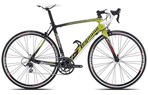 Road Bike : Legnano 500Running LG34Carbon 2x 10V Size 44Black Green (Running Road) Bike / Bicycle 500Running LG34Carbon 2x 10V Size 44Black Green (Road Race)
