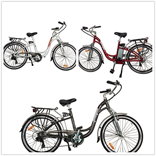 Road Bike : limitless sharing TDL6162 city dutch ebike bicycle 36v 10ah (white)