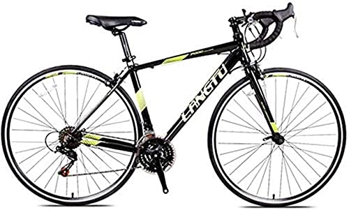 Road Bike : lqgpsx Road Bike, Road Bike 21 People Crash, Iron Triangle Combination, Durable, 700C Wheel Racing Bike, Road Bike Lightweight Aluminum Men Women (Color:Grey) (Color:Grey)