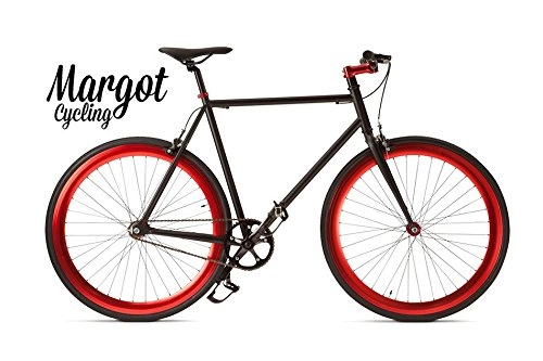 Road Bike : Margot Toro Loco 58 - Fixie Bike, Fixed Gear Bike, Urban Single Speed - Designed In Italy
