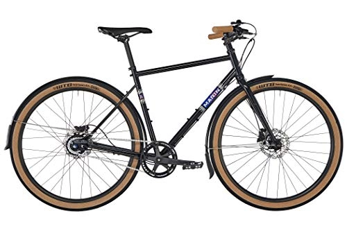 Road Bike : Marin Nicasio RC City Bike 27, 5" black Frame Size 54cm 2019 holland bicycle