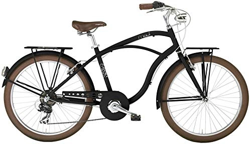 Road Bike : Maui 26 Inch 47 cm Men 7SP Rim Brakes Black