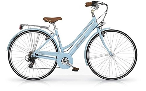 Road Bike : MBM Boulevard 28 Inch 43 cm Woman 6SP Rim Brakes Blue