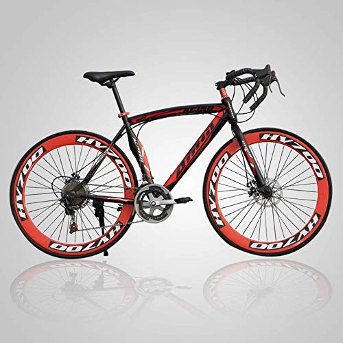 Road Bike : MOLINGXUAN Road Bike, 26 Inch 52Cm 14-Speed Paint with 70 Machete Inside, B, 52CM