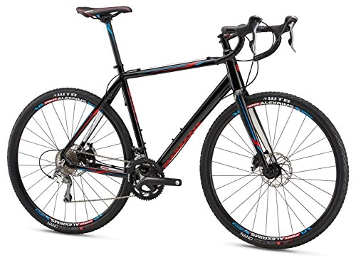 Road Bike : Mongoose Selous Comp Gravel Road Bike 700cm Wheel, Black, 58 cm / Large