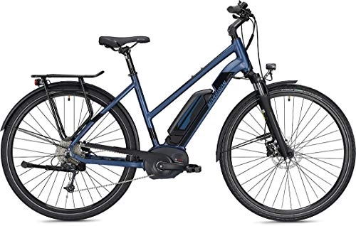 Road Bike : Morrsion E 6.0 28 Inch Trapeze Blue / Black 55 cm 400 Wh