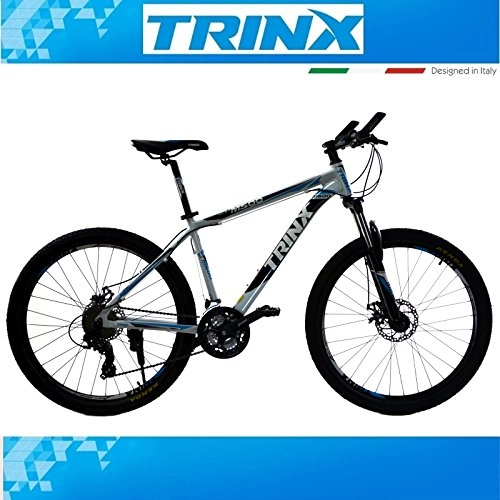 Road Bike : Mountain Bike Bicycle MTB Trinx M50024GANG Shimano Tail White 26Inch