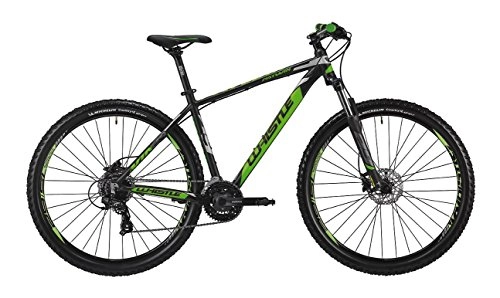 Road Bike : Mountain Bike Hardtail Toploader 29"Front / Whistle Patwin 1834, 24Speed, Neon GreenMatt Black, Size M 19" (170185cm)