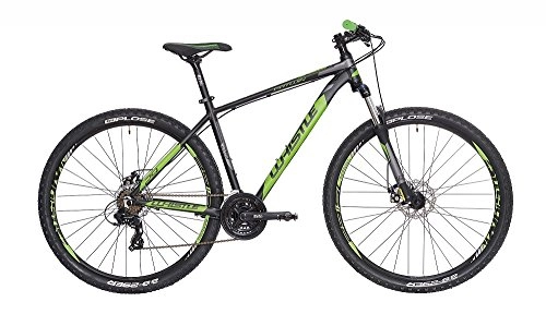 Road Bike : Mountain Bike Whistle Patwin 1725nero-verde 29"21V Size S