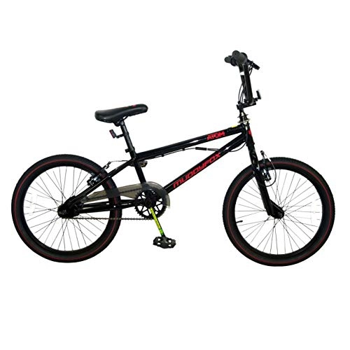 Road Bike : Muddyfox Unisex Atom BMX Bike Red / Black 20 Inch