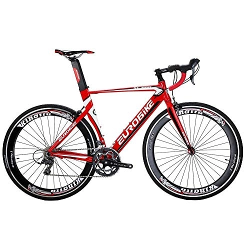 Road Bike : MYRCLMY Road Bike 54CM Light Aluminum Frame 16 Speed 700C Racing Bicycle Lightweight, Reinforced Safety, Environmental Protection
