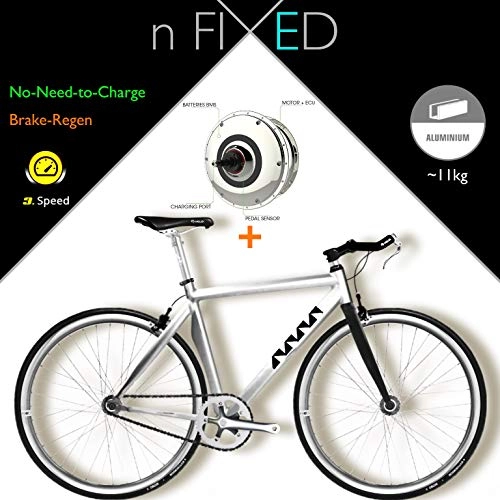 Road Bike : nFIXED.com Electric Nude No-Need-to-Charge e-BIKE+ (52)
