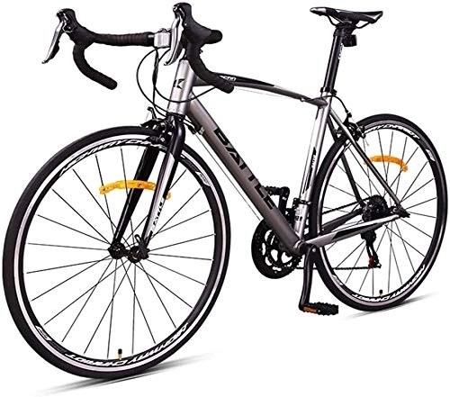 Road Bike : Nologo Bicycle Road Bike, Adult Men 16 Speed Road Bicycle, 700 * 25C Wheels, Lightweight Aluminium Frame City Commuter Bicycle