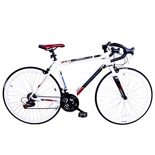 Road Bike : North Gear 901 14 Speed Road / Racing Bike with Shimano Components White