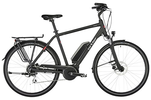 Road Bike : Ortler Bergen E-Trekking Bike black Frame Size 50 cm 2018