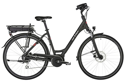 Road Bike : Ortler Bergen E-Trekking Bike black Frame Size 55cm 2018