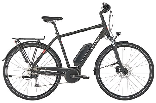 Road Bike : Ortler Bozen E-Trekking Bike black Frame Size 55cm 2018