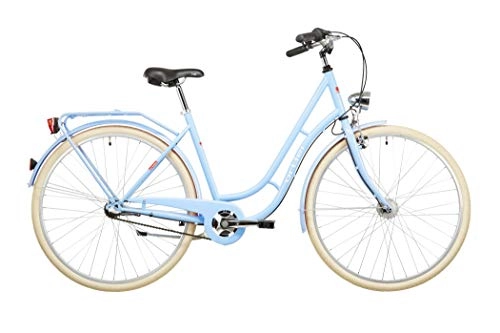Road Bike : Ortler Detroit 3s City Bike Women blue 2018 holland bicycle