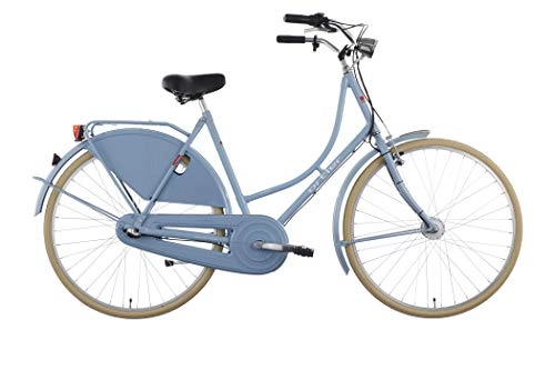 Road Bike : Ortler Van Dyck City Bike blue 2019 holland bicycle
