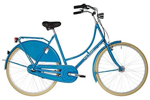 Road Bike : Ortler Van Dyck City Bike Women blue 2019 holland bicycle