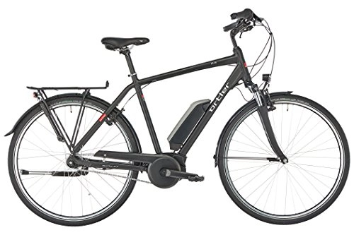 Road Bike : Ortler Wien E-City Bike 7-speed black Frame Size 55cm 2018