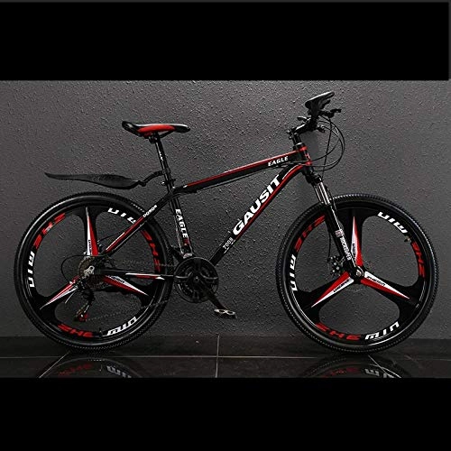 Road Bike : PengYuCheng Aluminum alloy mountain bike off-road shock absorption ultra light 30 speed oil disc speed racing men and women young students bicycle q1