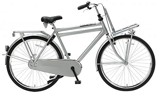 Road Bike : POPAL Daily Dutch Basic 28 Inch 57 cm Men Coaster Brake Grey