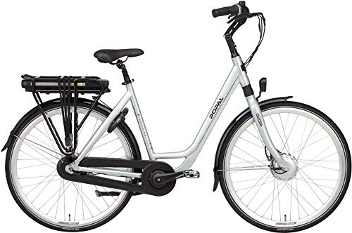 Road Bike : POPAL E-Volution 12.2 28 Inch 53 cm Woman 8SP Roller brakes Silver