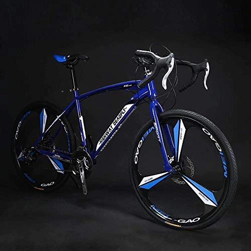 Road Bike : Pumpink Sports & Outdoors 26-Inch Road Bicycle, 27-Speed Bikes, Double Disc Brake, High Carbon Steel Frame, Road Bicycle Racing, Men's And Women Adult-Only Pedals Racing