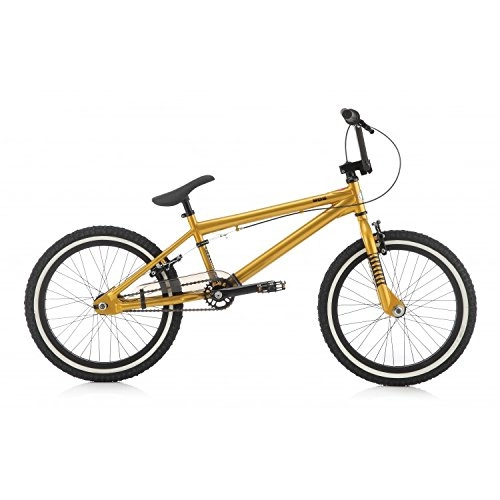 Road Bike : PYTHON 90s 20" Gold BMX Bike