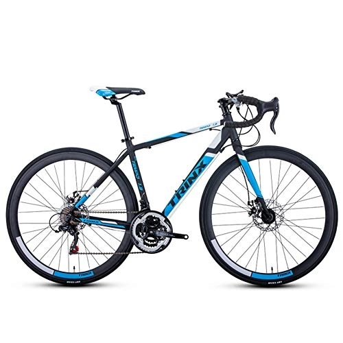 Road Bike : QMMD 21 Speed Road Bike, Adult 700C Wheels Road Bicycle, Men Aluminum Frame Racing Bicycle, Women City Commuter Bicycle, Ultra-Light Bicycle, A 700C * 460mm, 21 speed