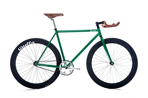 Road Bike : Quella Signature One Bike - Green, Medium / Large