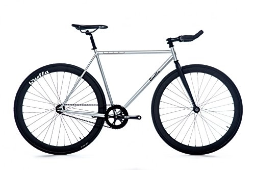 Road Bike : Quella Varsity Collection Bike - Silver, Medium / Large