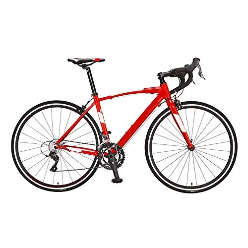 Road Bike : QuXiaoMo Road Bike, Unisex Adult Variable Speed Ultra-light Windbreaker Aluminum Bike, 700c Commute