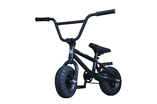 Road Bike : R & R Enterprises R4 Matte Black Complete Pro Mini Bmx Bicycle Trick Jump Freestyle With Pegs, USA