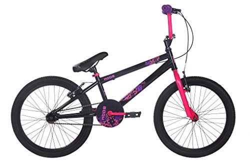 Road Bike : Rad Mode, Girls BMX Bike 20" Wheel, 10" Frame, Black, Pink / Purple