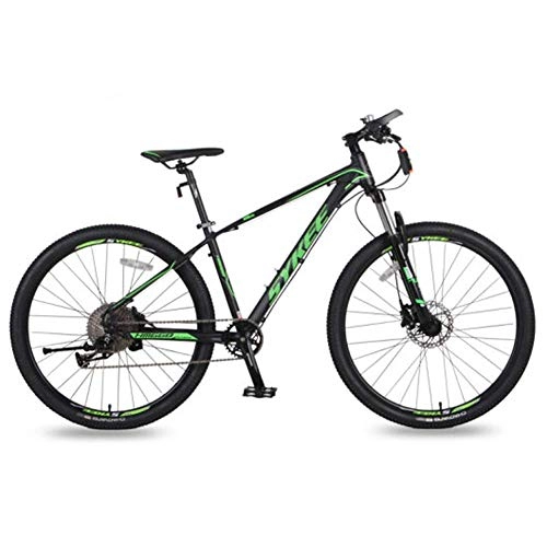Road Bike : radarfn Mountain Bike, 11Speed 27.5" Wheels Adult Bicycle, Aluminum Alloy Frame Shiftable Lock Front Fork-Suspension Mountain Bicycle