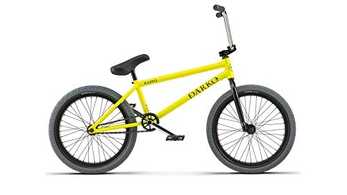Road Bike : Radio Bikes Darko 2018BMX BikeNeon Yellow | Neon Yellow | 20.5