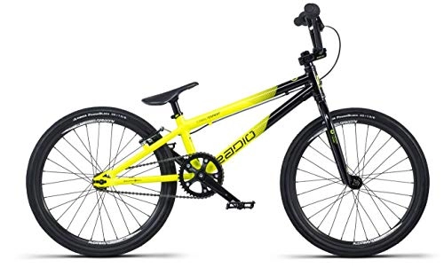 Road Bike : Radio Cobalt Expert 2019 Race BMX Bike (19.5" - Black / Neon Yellow)