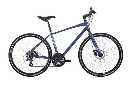 Road Bike : Raleigh Strada 2 Gents 21 Speed 650b Hybrid Bike Matte Blue