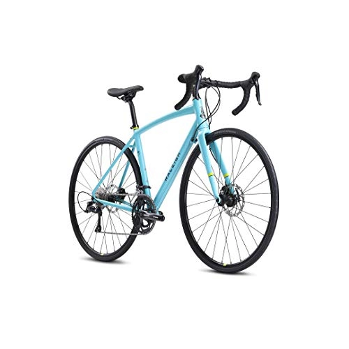 Road Bike : RALEIGH Women's Revere 2 Endurance Road Bike, 48cm / XXS Frame Bicycle, Blue, 48 cm