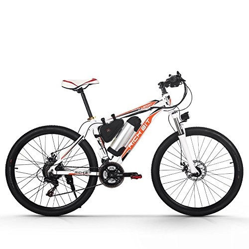 Road Bike : RICHBIT Electric Bicycle Cycling 250W Motor High Performance Lithium-ion Battery Alluminum Frame Mountain Bicycle Cross Country For Unisex