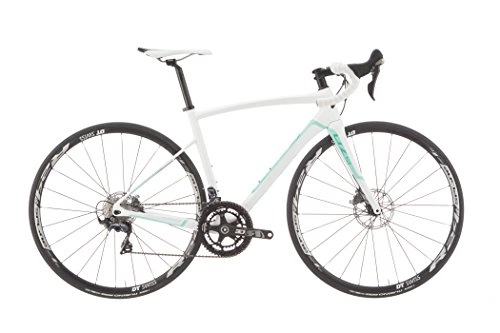 Road Bike : Ridley Unisex's Liz XL Bicycles, White / Aqua, 700 c x 45 cm