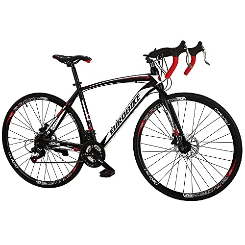 Road Bike : Road Bike 700C Wheel For Men and Women Adult Racing Bicycle Dual Disc Brake (49cm frame spoke wheel)