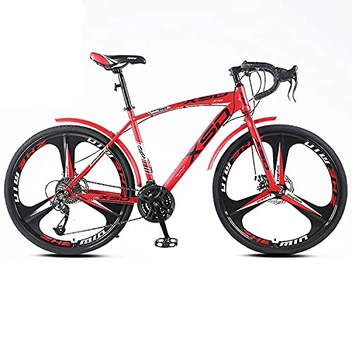 Road Bike : Road Bike / Bicycle NEW SPEED® Men / Women 21 Speed 26" Wheel with Disc Brake (Red)