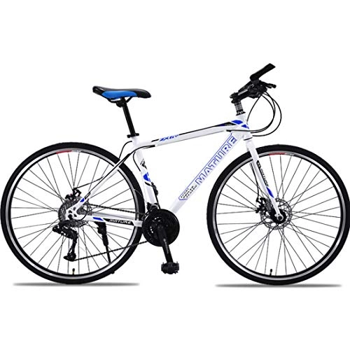Road Bike : Road Bike, Carbon Steel Frame SHIMANO 21 / 27 / 30 Speed, 700C Wheels Road Bicycle, 1, 27speed