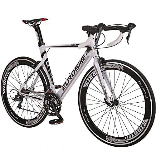 Road Bike : Road Bike, OBK XC7000 Mens and Womens Hybrid Road Bikes, Lightweight Aluminum Bicycle for Adult, Road Bikes 14 Speed Commuter Racing Bicycle for Men(White)