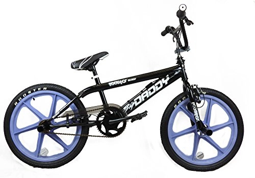 Road Bike : Rooster Big Daddy Kids Bmx Bike 20" Lavender Skyway Mag Wheels Gyro Black RS54