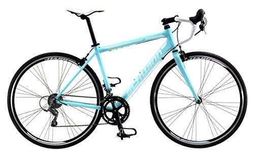 Road Bike : Schwinn Women's Phocus 1600 700C Drop Bar Road Bicycle, Light Blue, 16" / Small